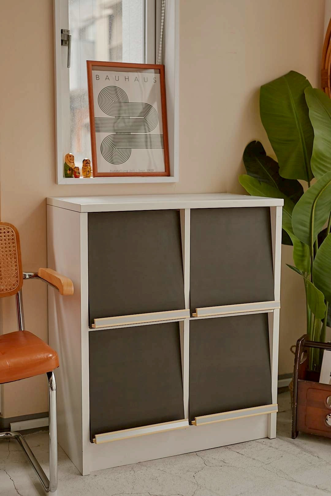 Sliding Vinyl Storage Cabinet