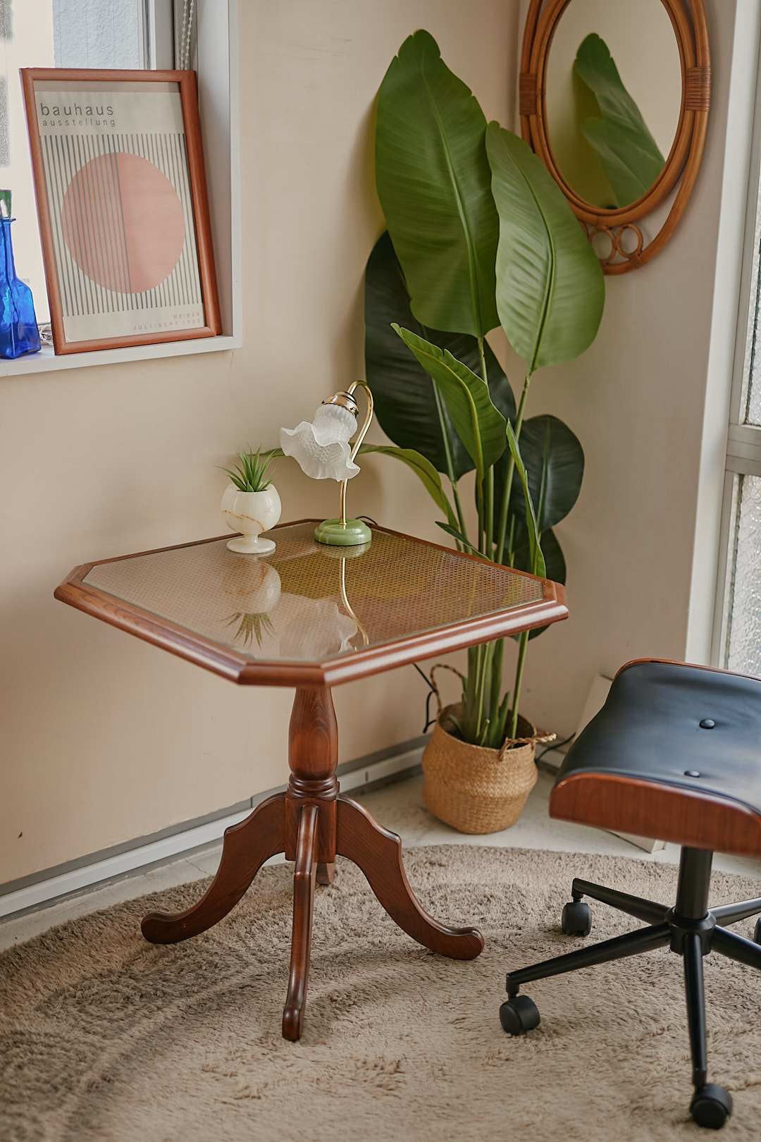Classic Rattan Table