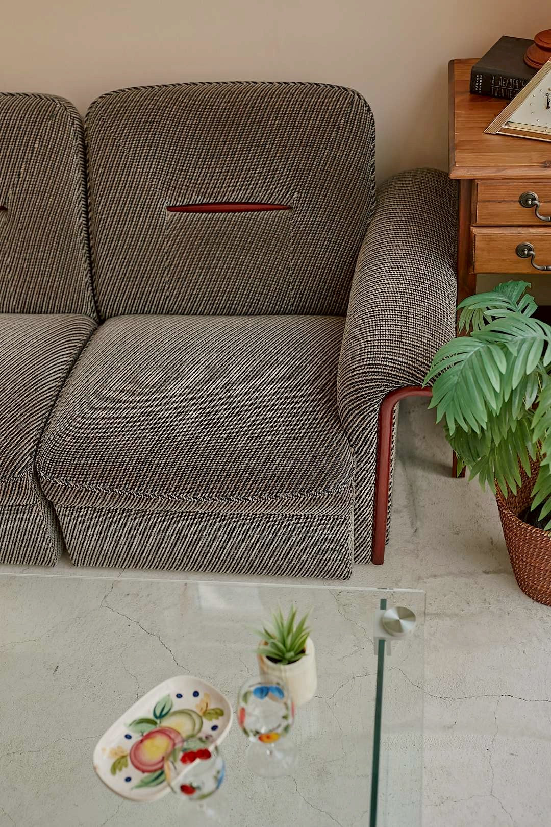 Heritage Stripe Sofa