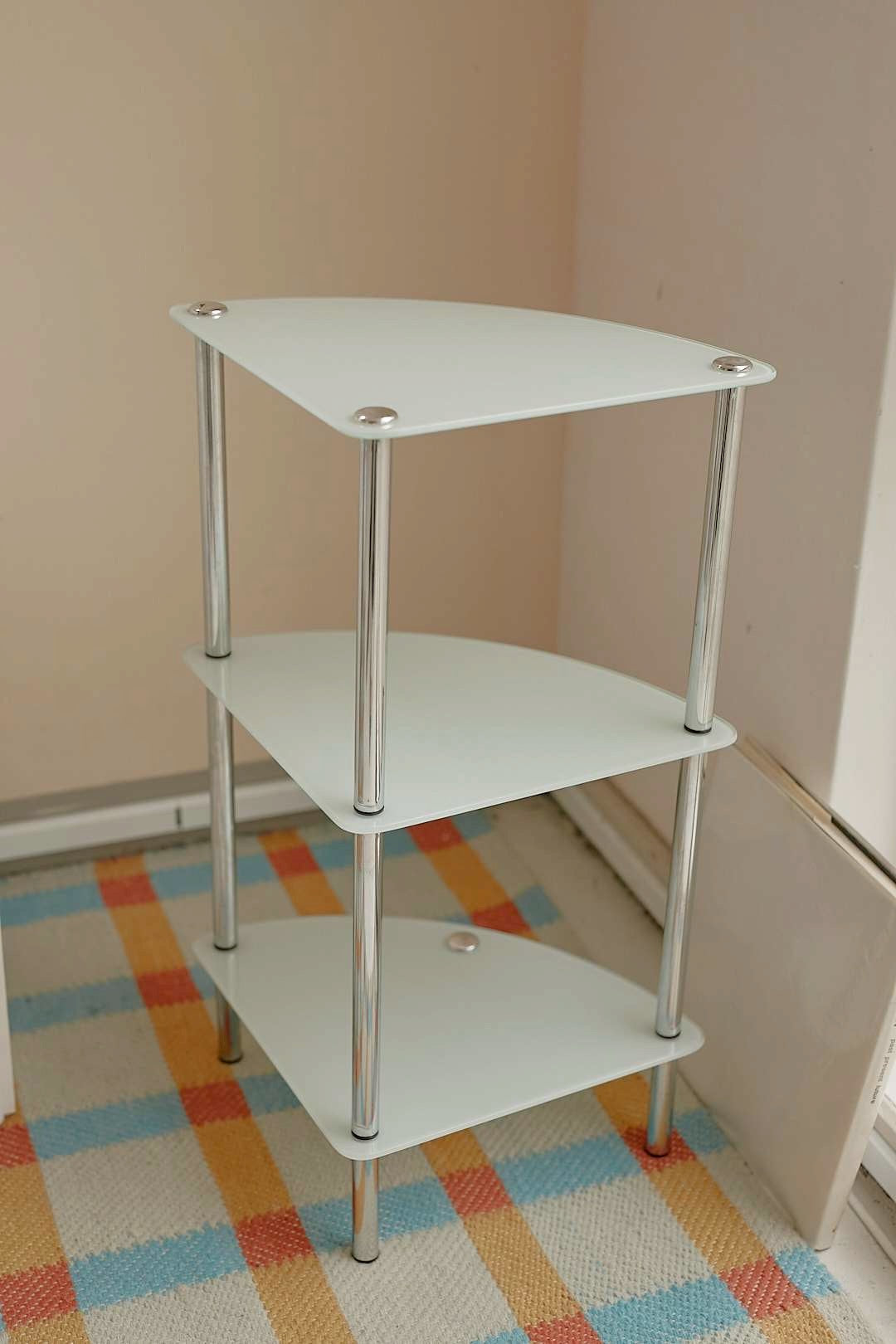 Glass Corner Stand