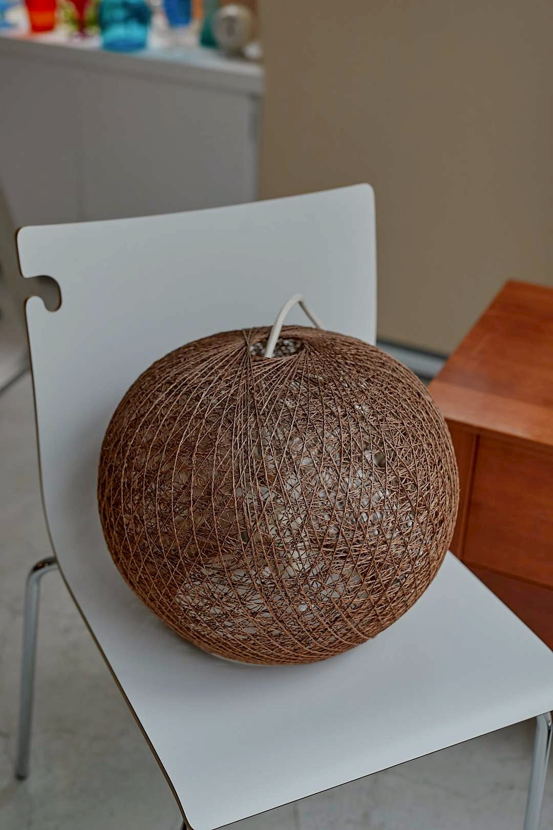 Abaca pendant light