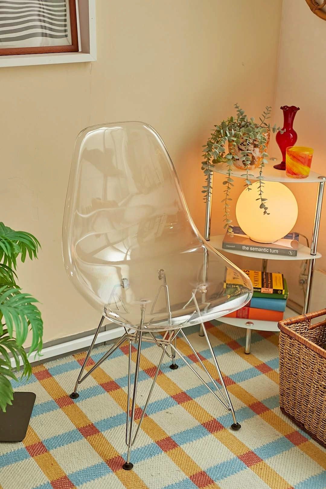 Transparent Shell Side Chair