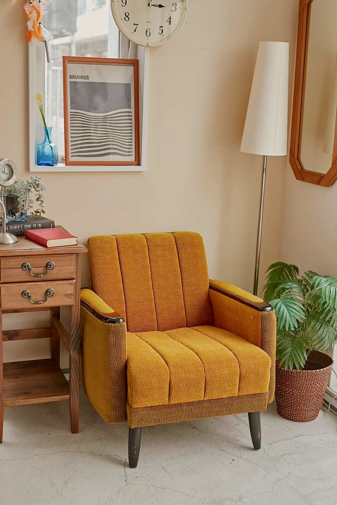 Golden Accent Lounge Chair
