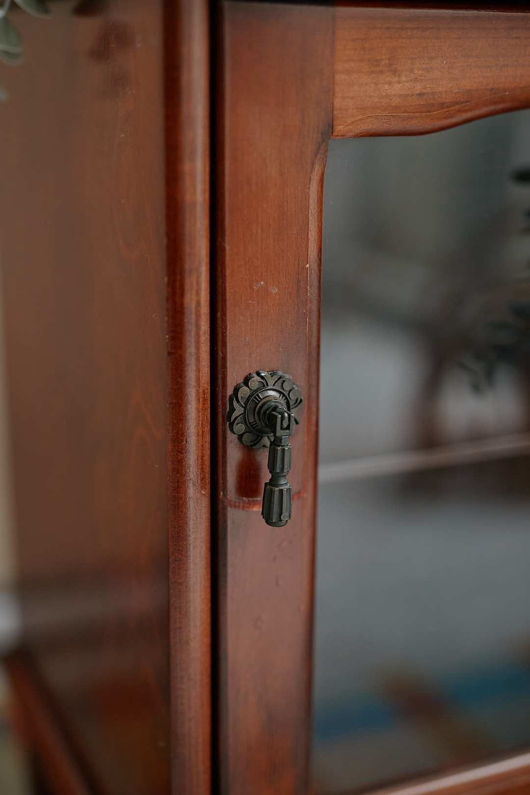 Classic Glass Door Cabinet
