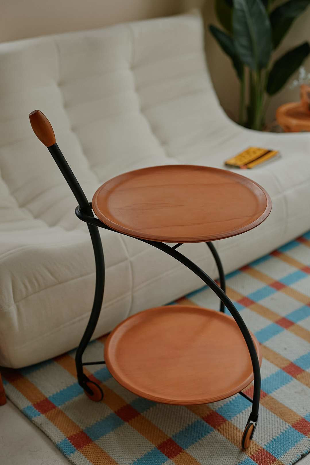 Bonaldo Round Tray Wagon