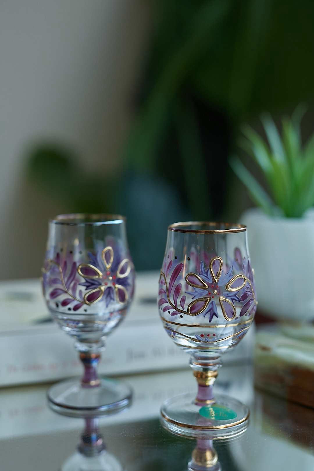 Belle Handpaint Goblet