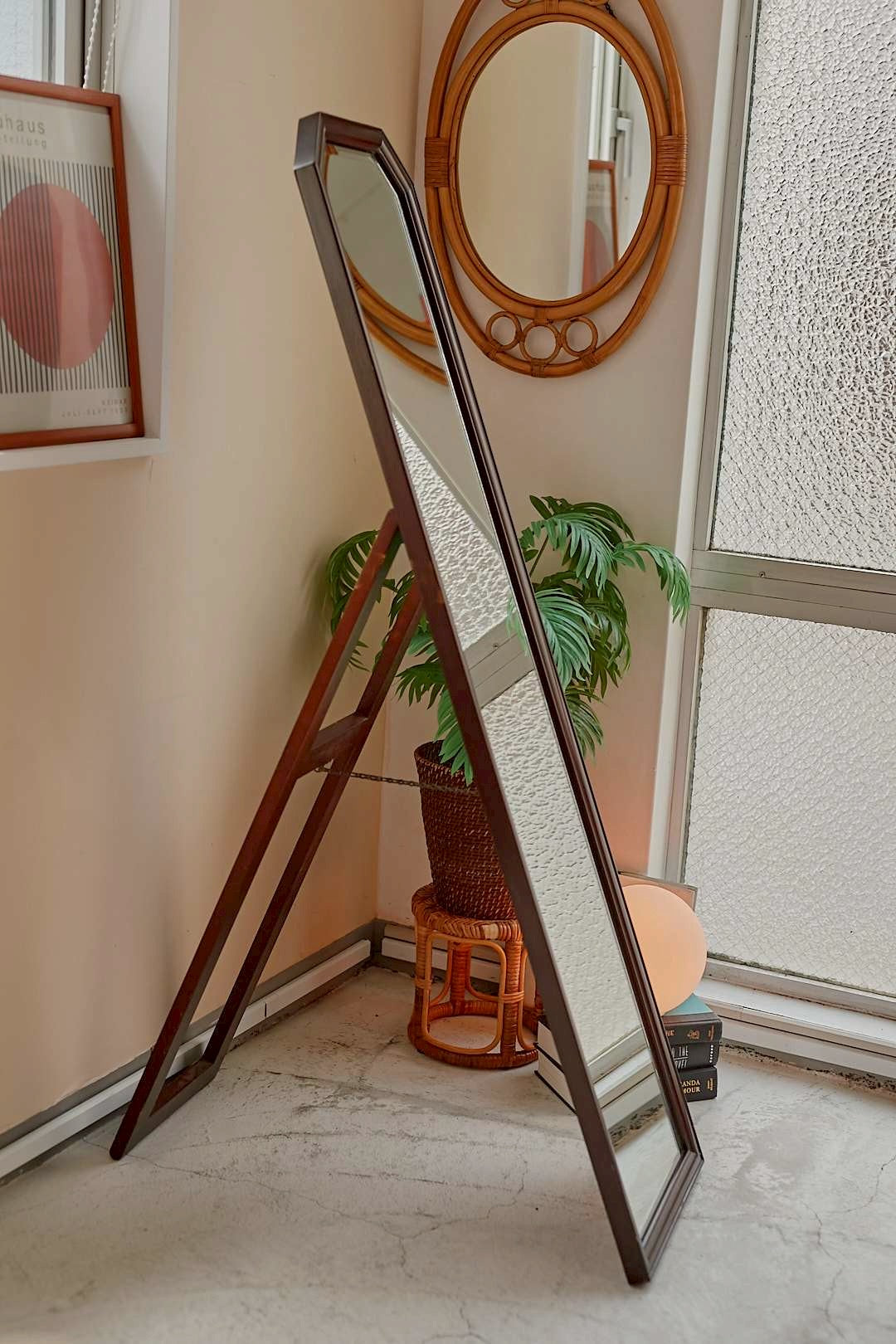 Vintage Standing Mirror