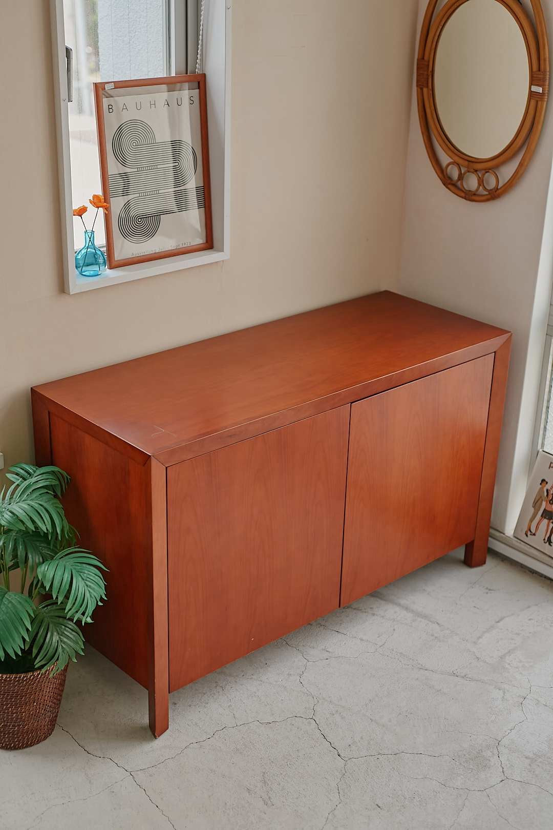Crastina Cherry Wood Sideboard