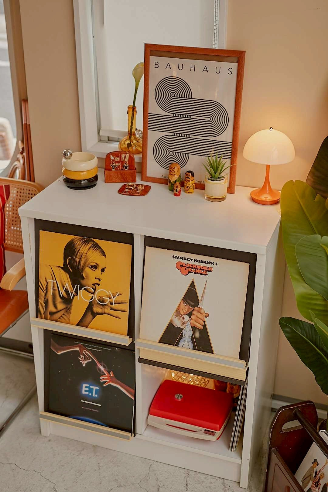 Sliding Vinyl Storage Cabinet