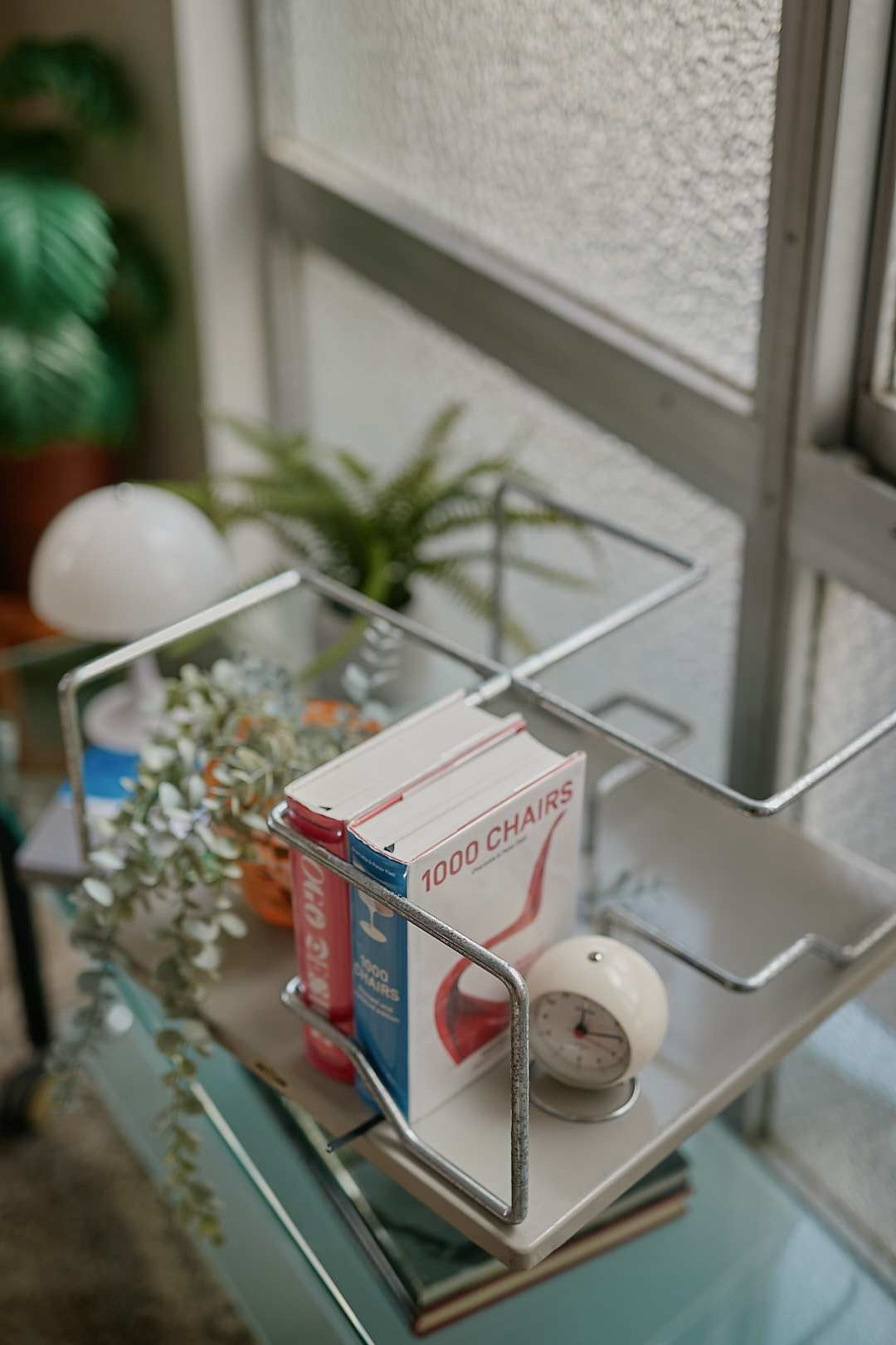Vintage Rotating Book Stand