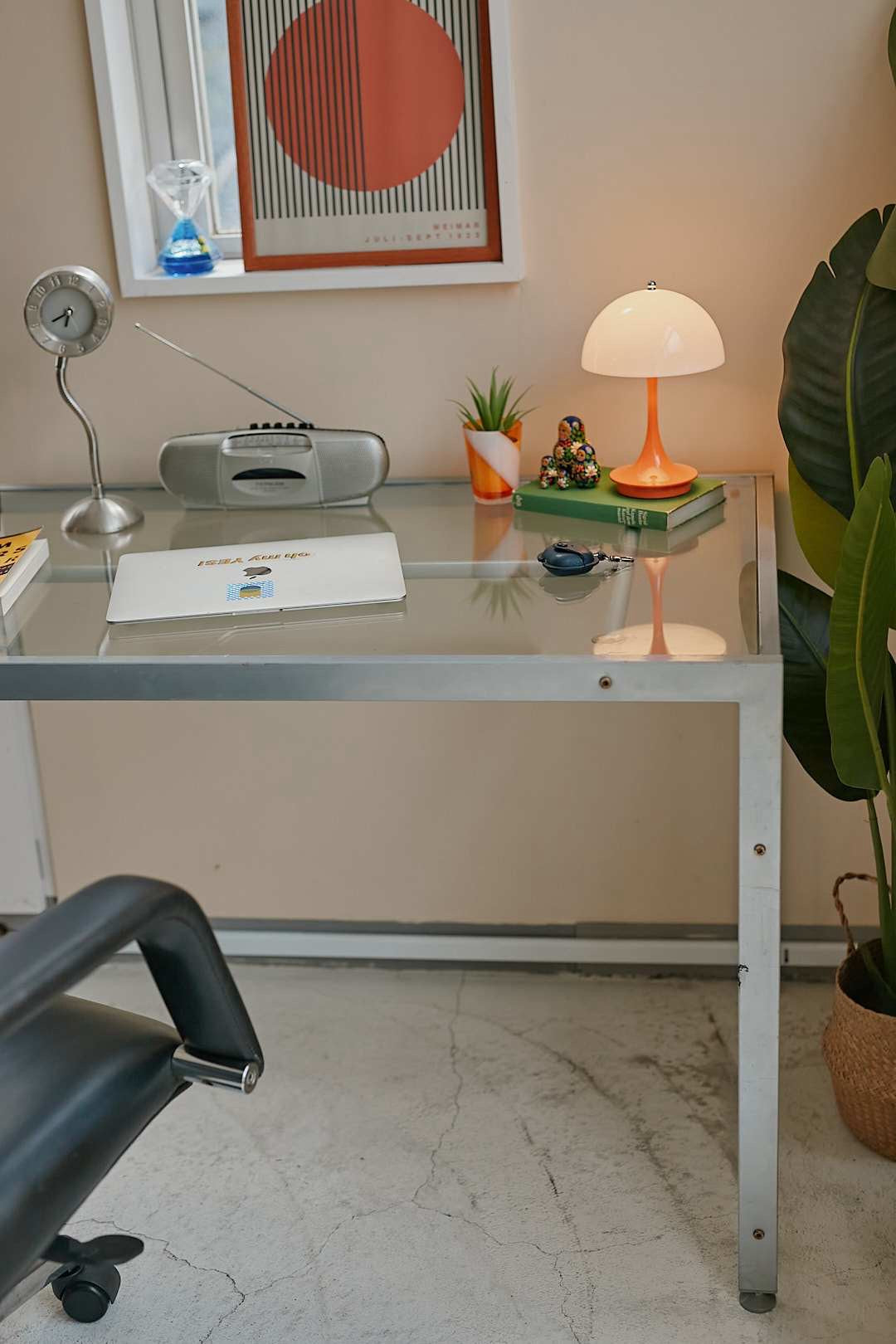 Steel Frame Work Table