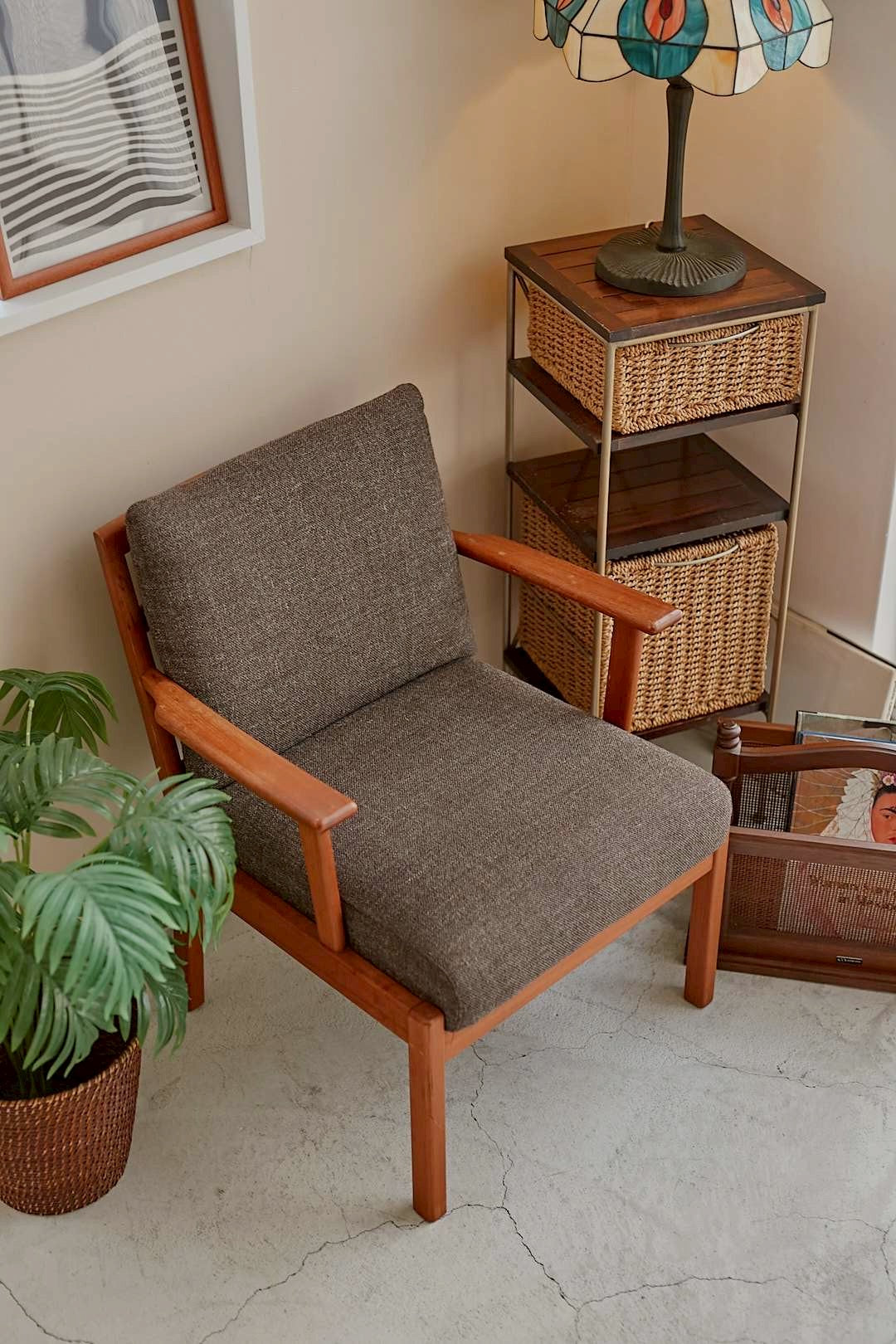 Warm Brown Lounge Chair