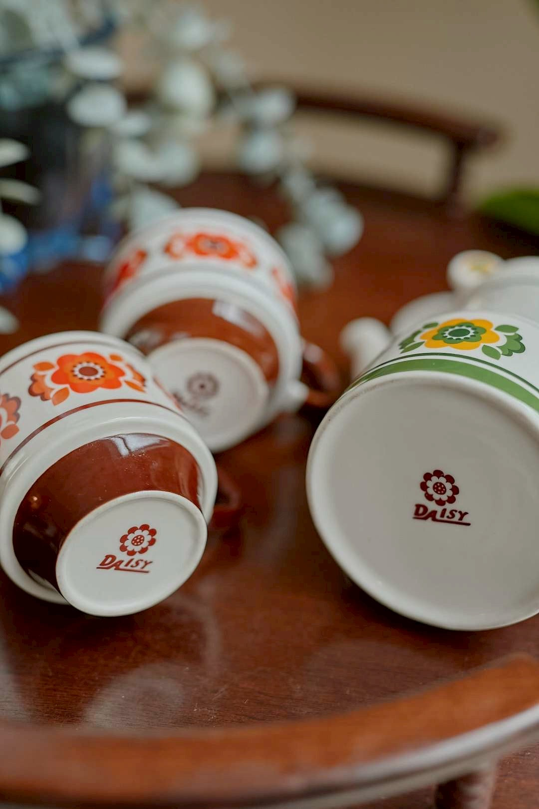 Daisy pot&cup set