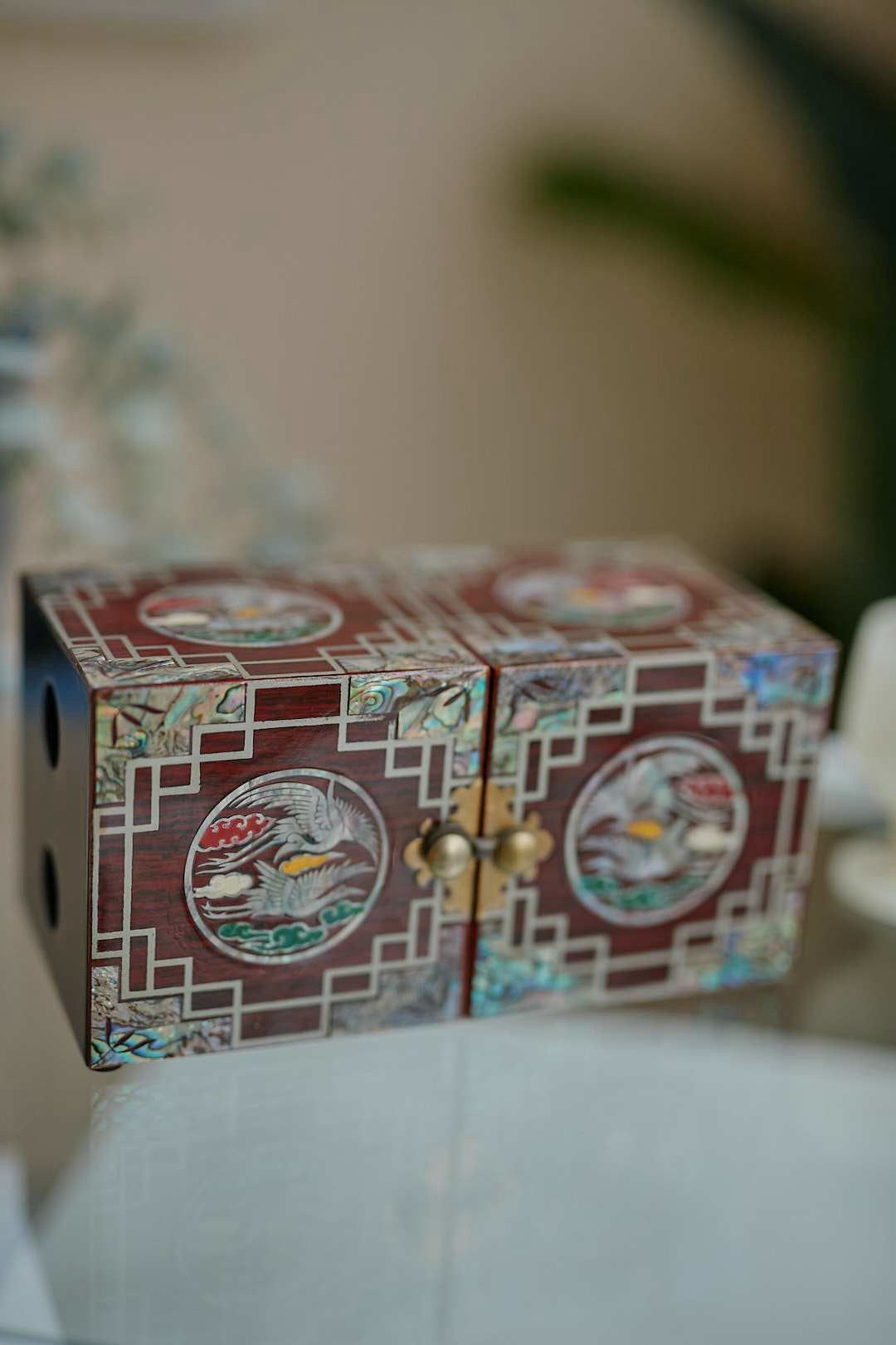 Raden Crane Jewelry Box