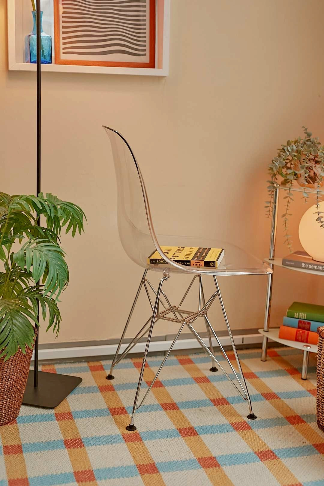 Transparent Shell Side Chair