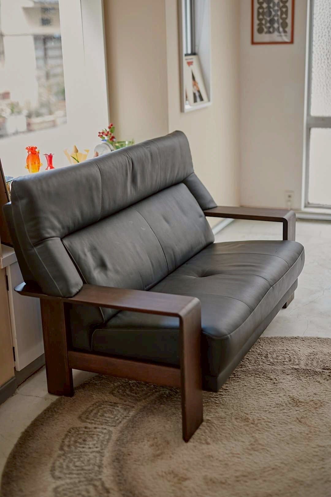 Solid Leather Frame