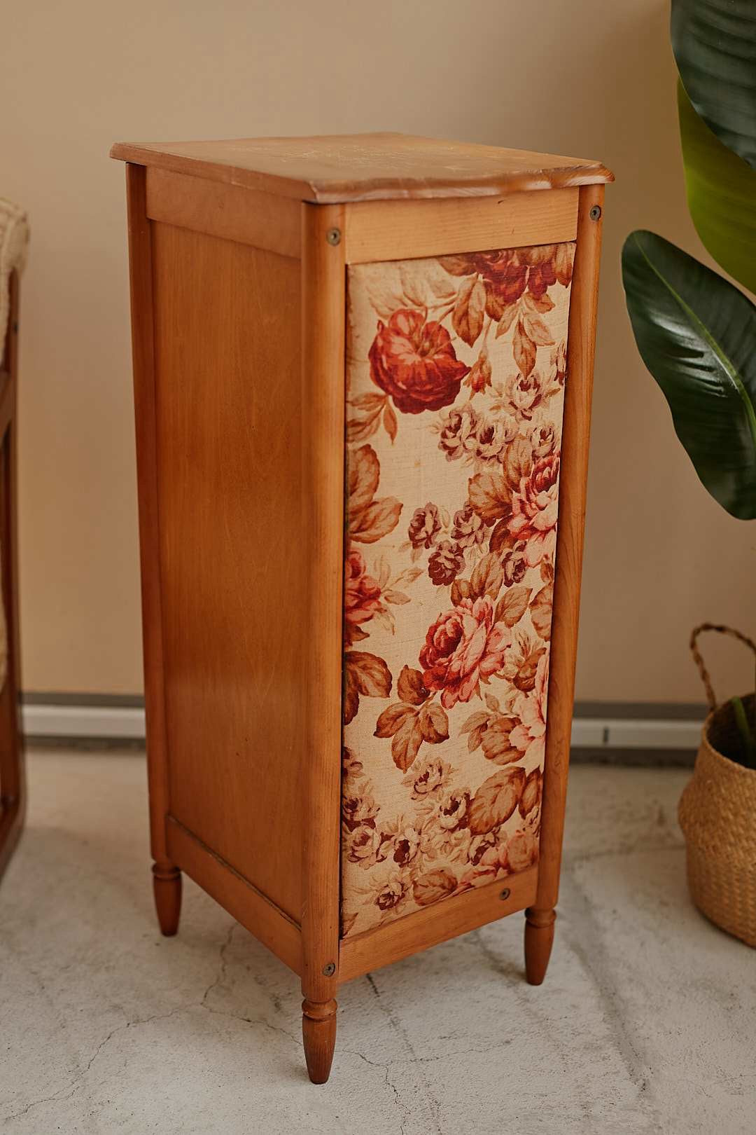 Floral Side Shelf
