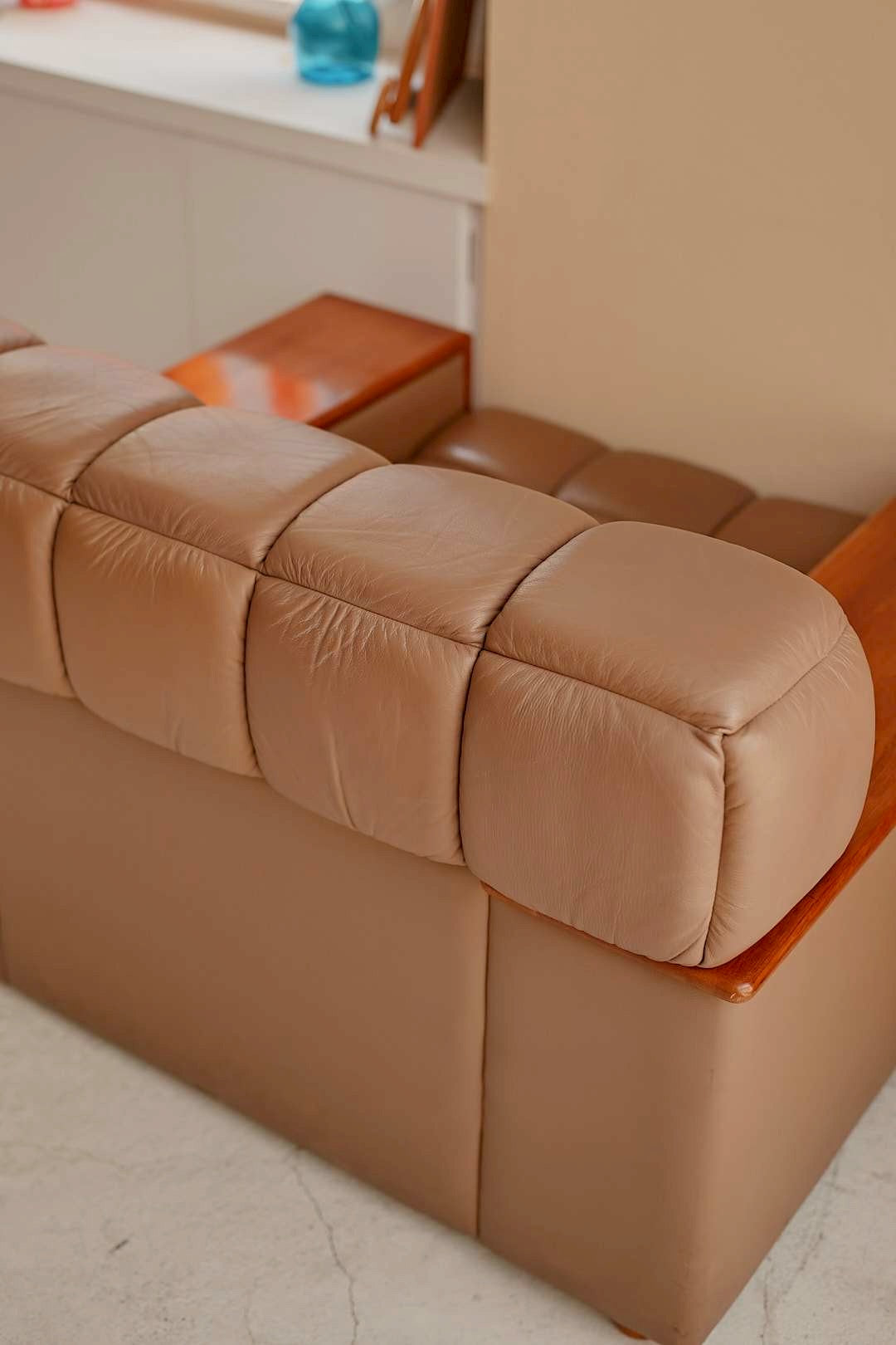Cube Leather Lounge Sofa