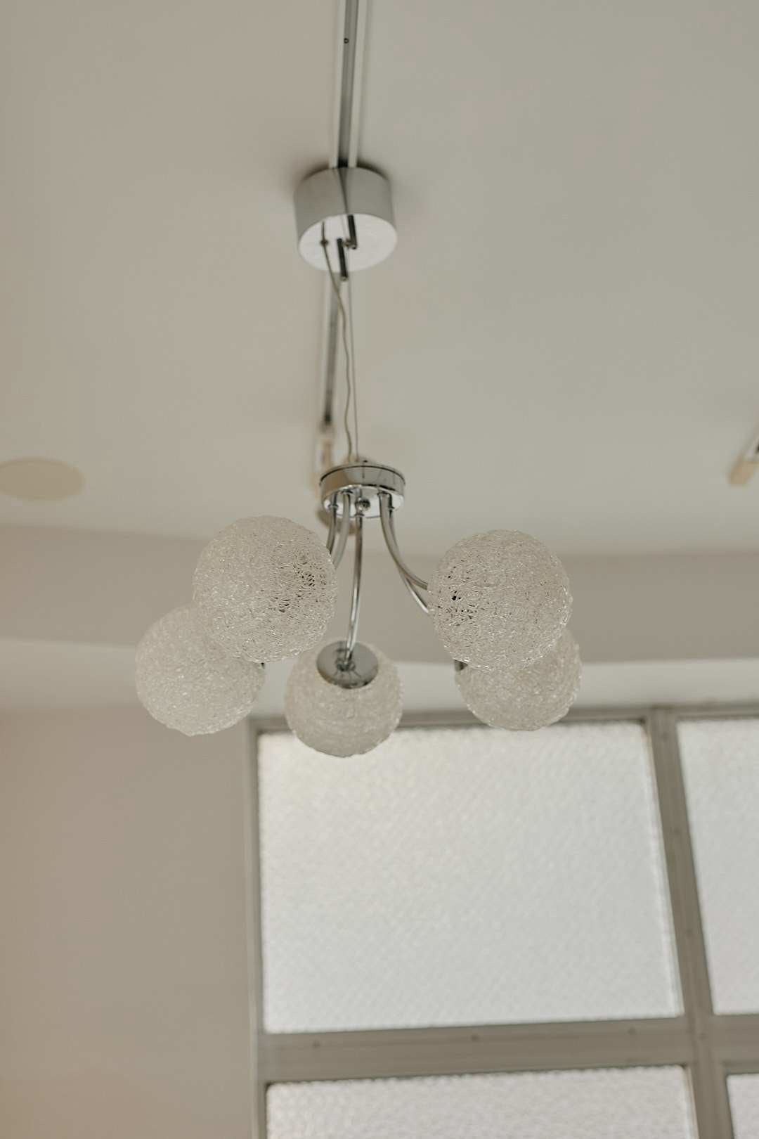 Acrylic Orb Chandelier