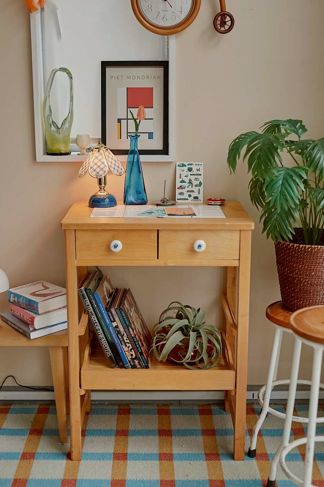 Tile top console