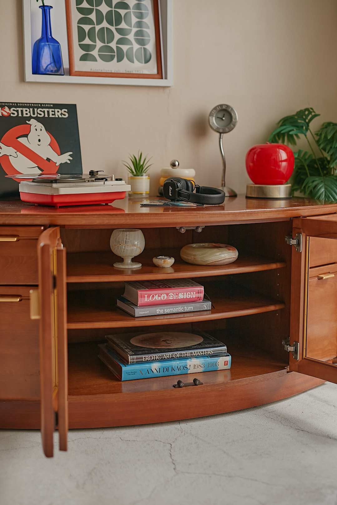 Karimoku Curved Sideboard