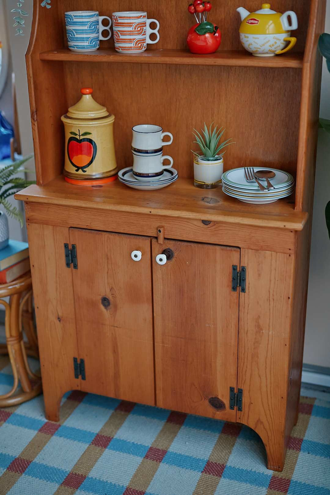Vintage Pine Cupboard