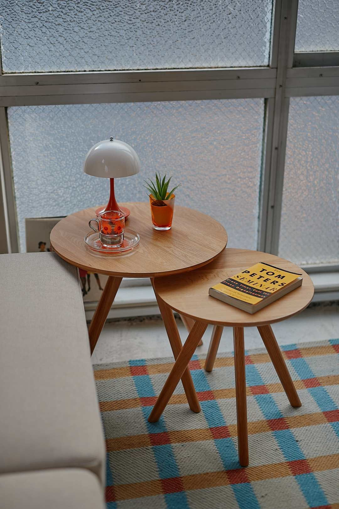 Oak Nesting Table