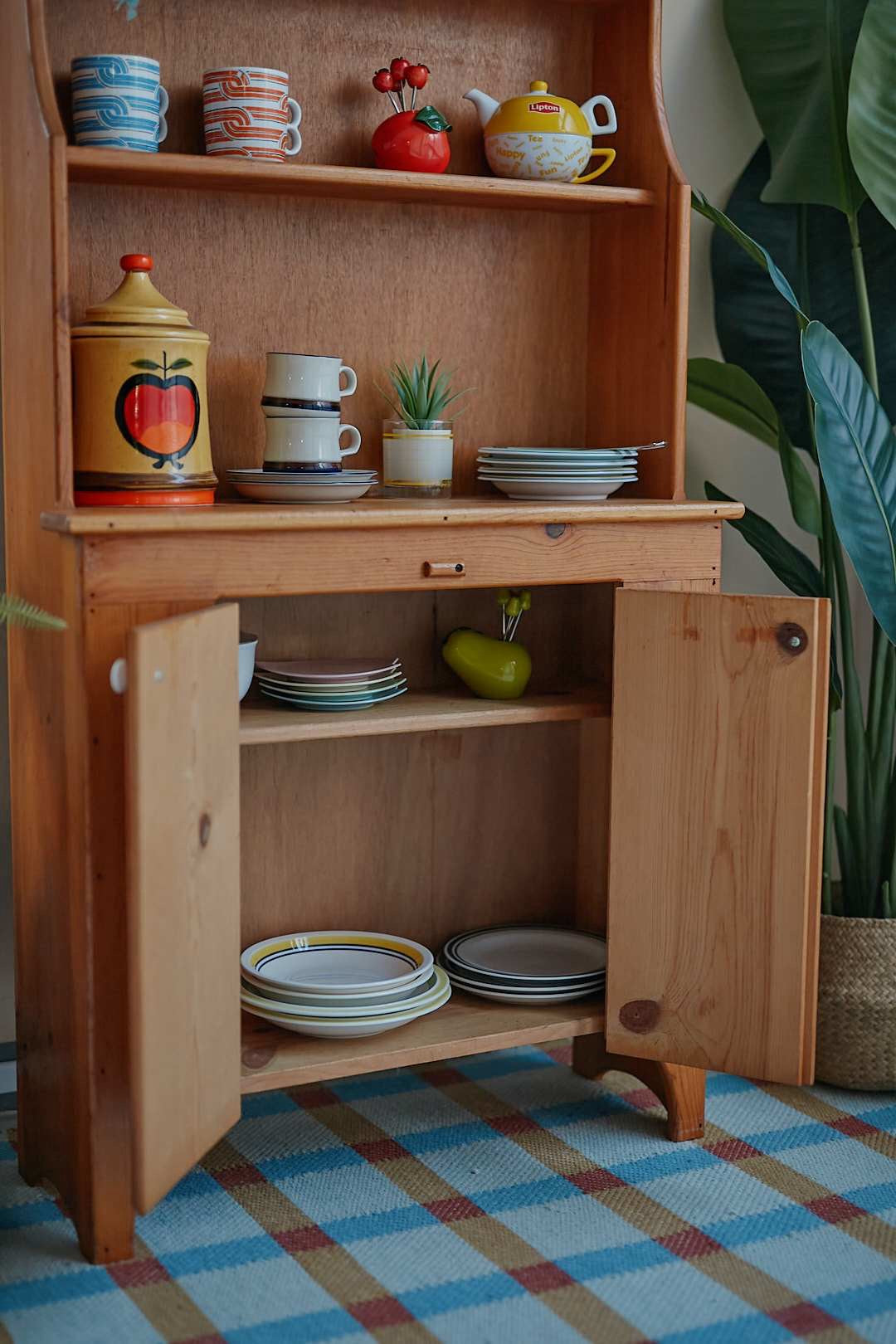 Vintage Pine Cupboard