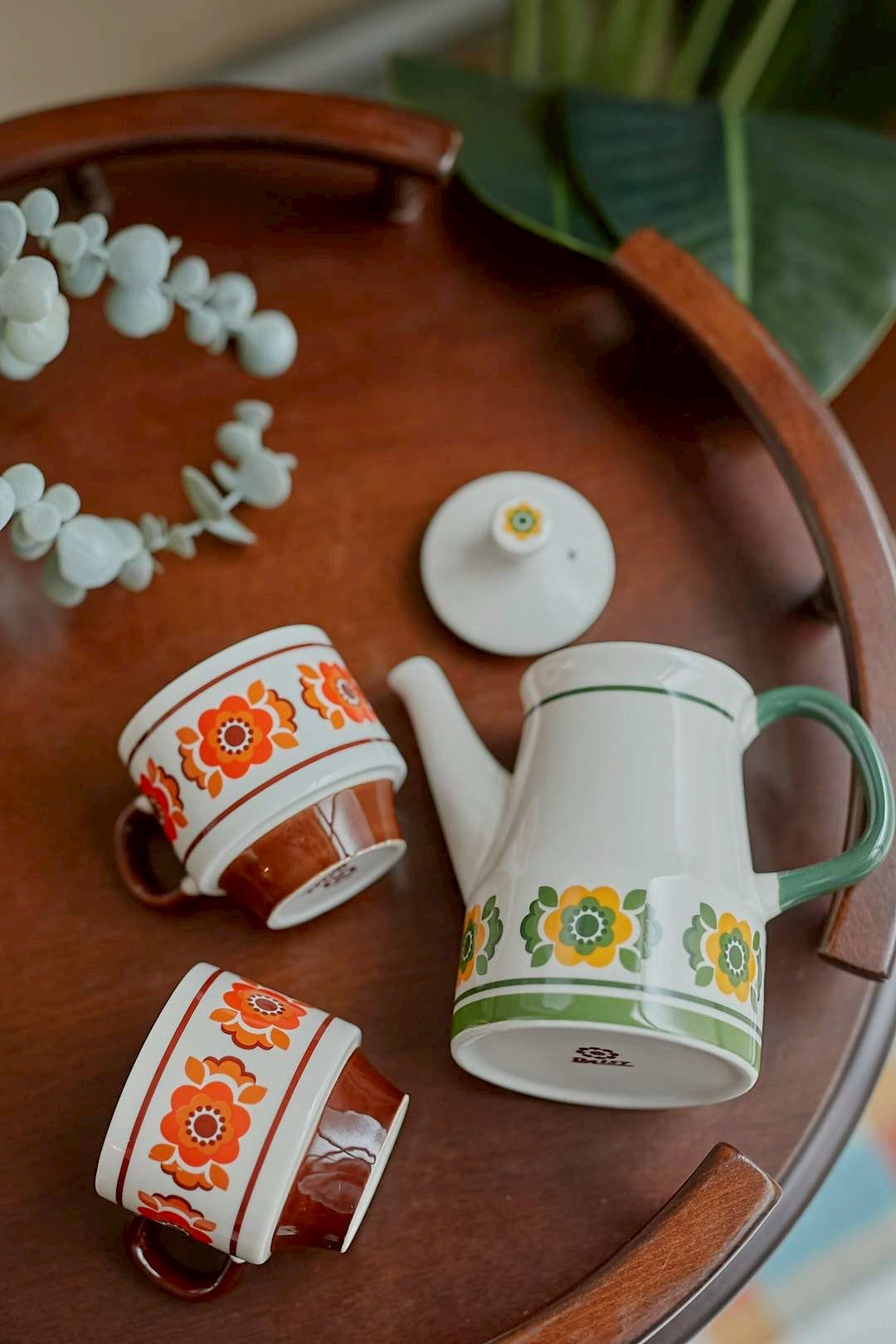Daisy pot&cup set
