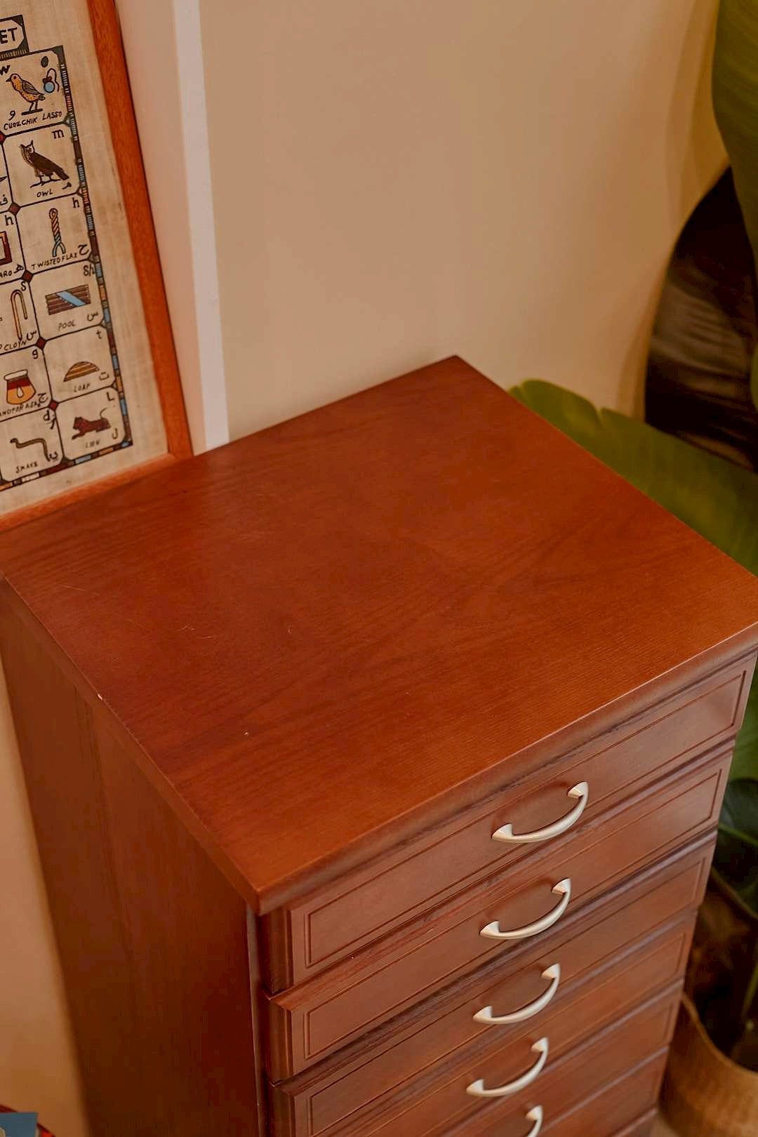 7Drawer Slim Wood Chest