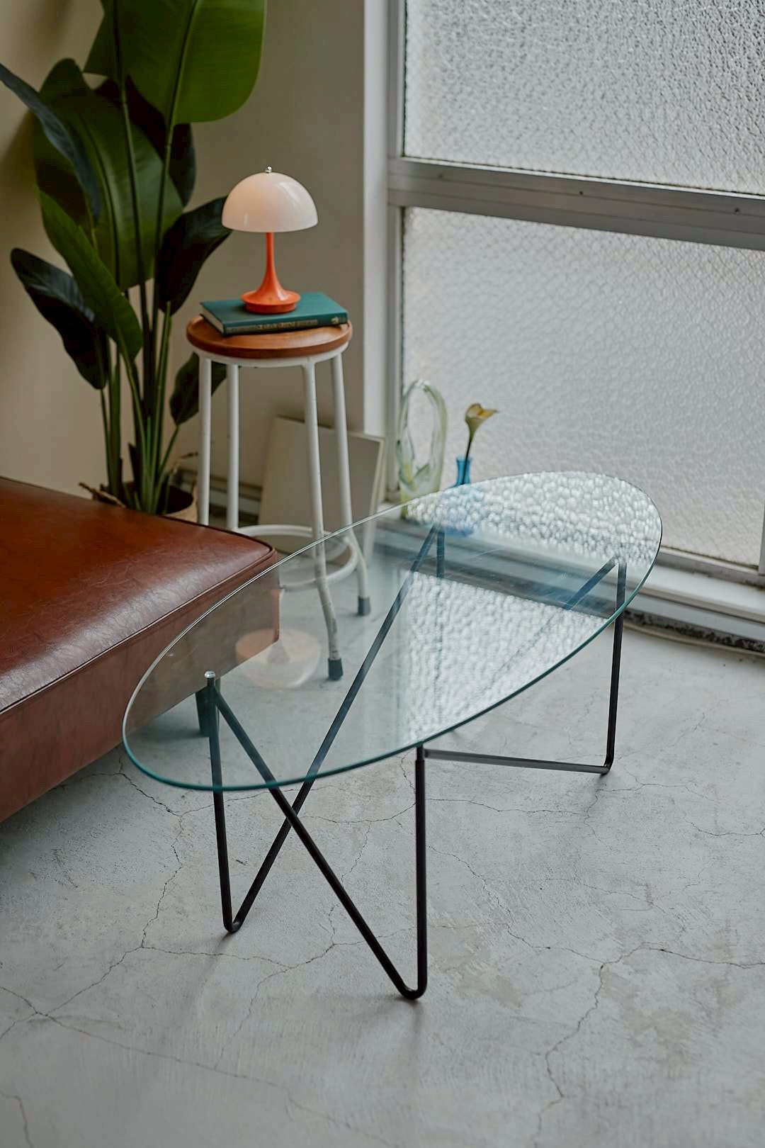 Glass Orbit Table