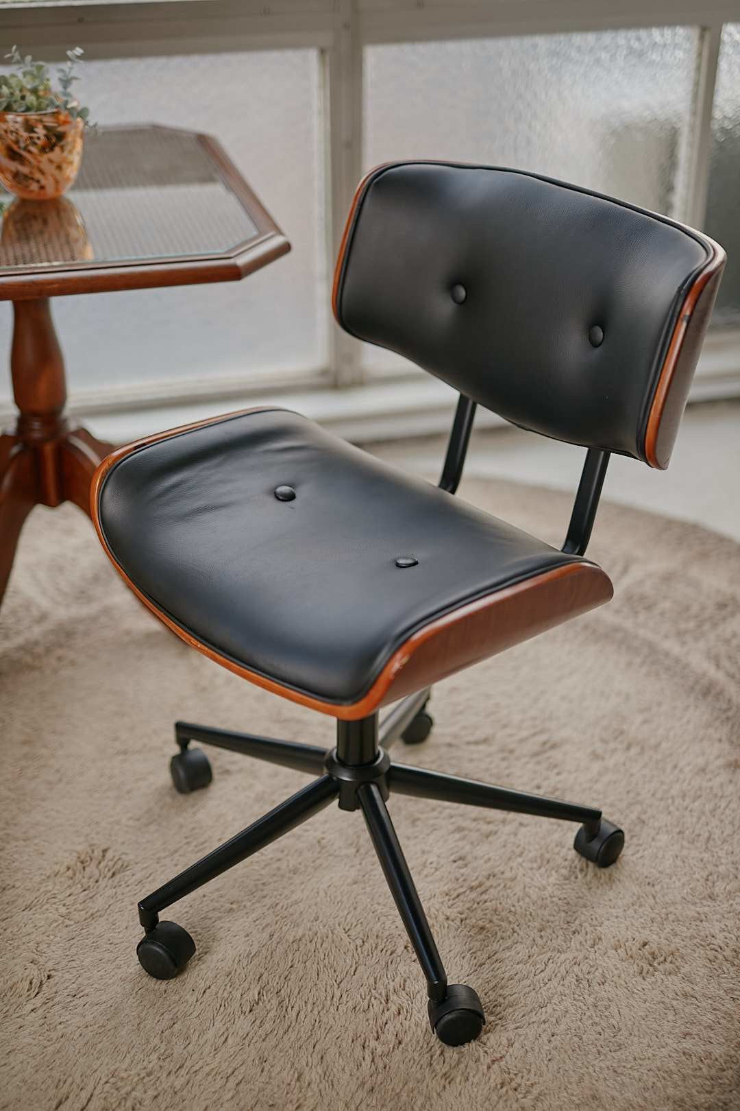 Mid-Century Bentwood Office Chair