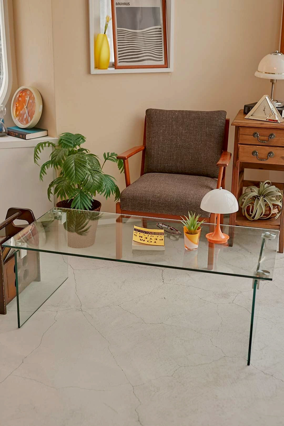 Glass Frame Coffee Table