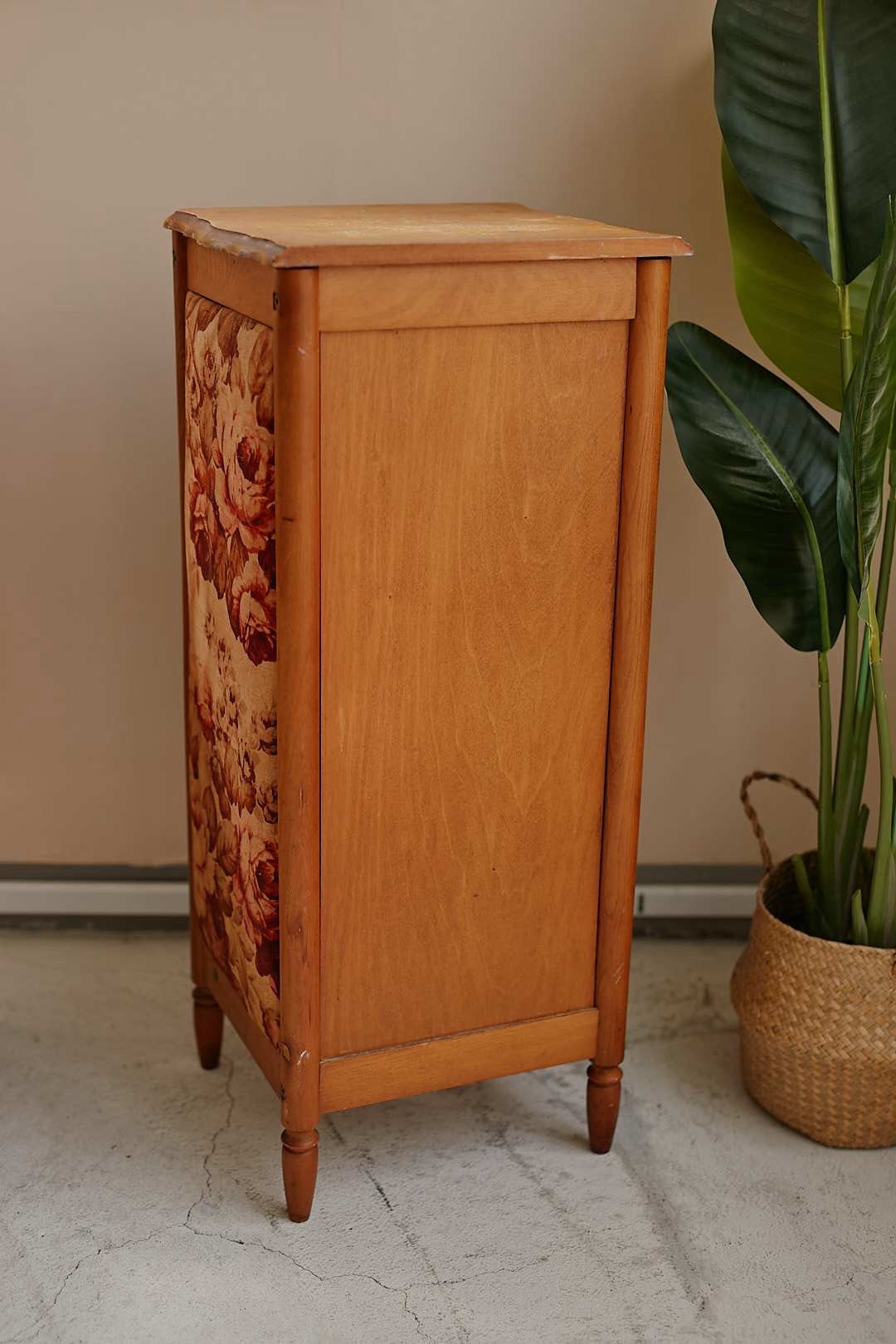 Floral Side Shelf