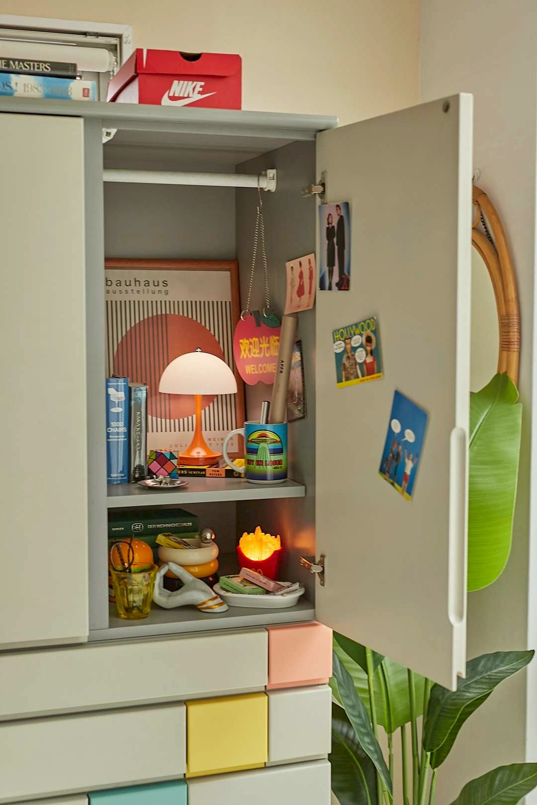 Pastel Accent Wardrobe
