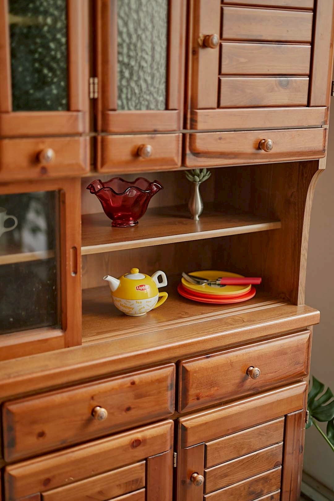 Large wood cupboard