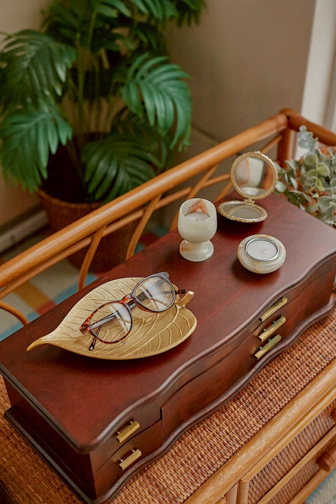 Classic Wood Accessory Box