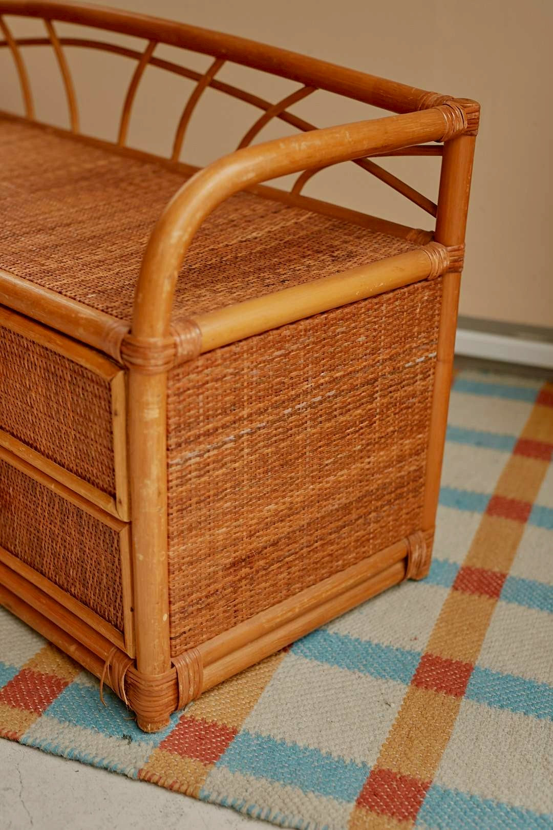 Rattan Living Chest