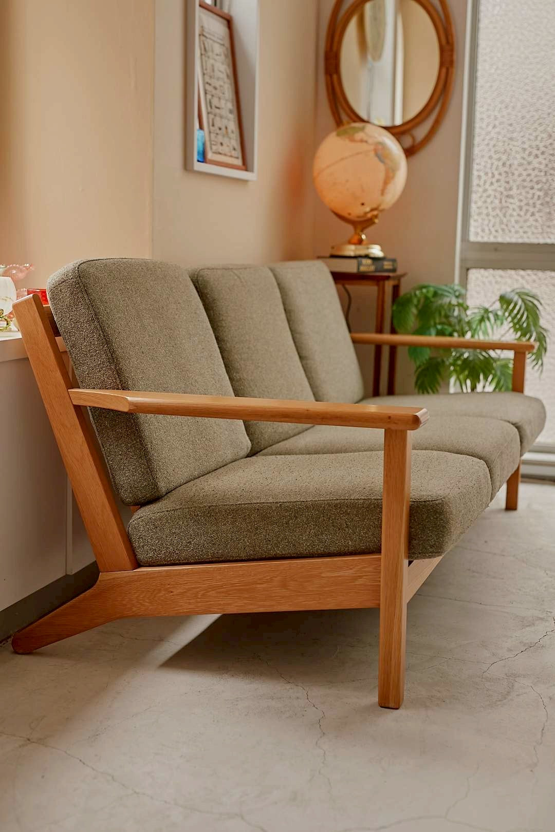 Natural Oak Frame Sofa