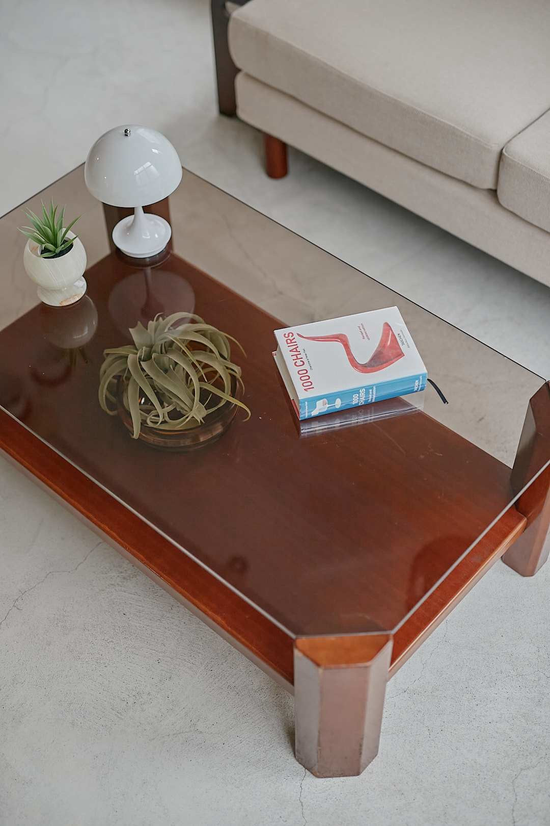 Smoked Glass Low Table