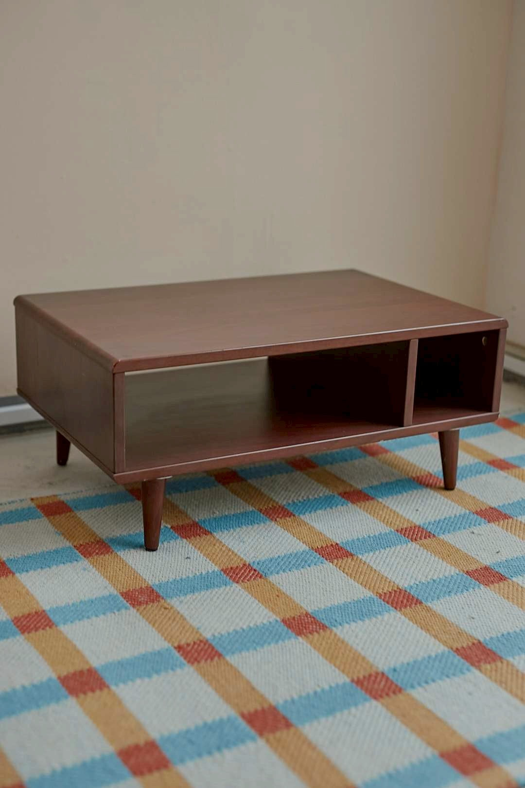 Brown slim low board