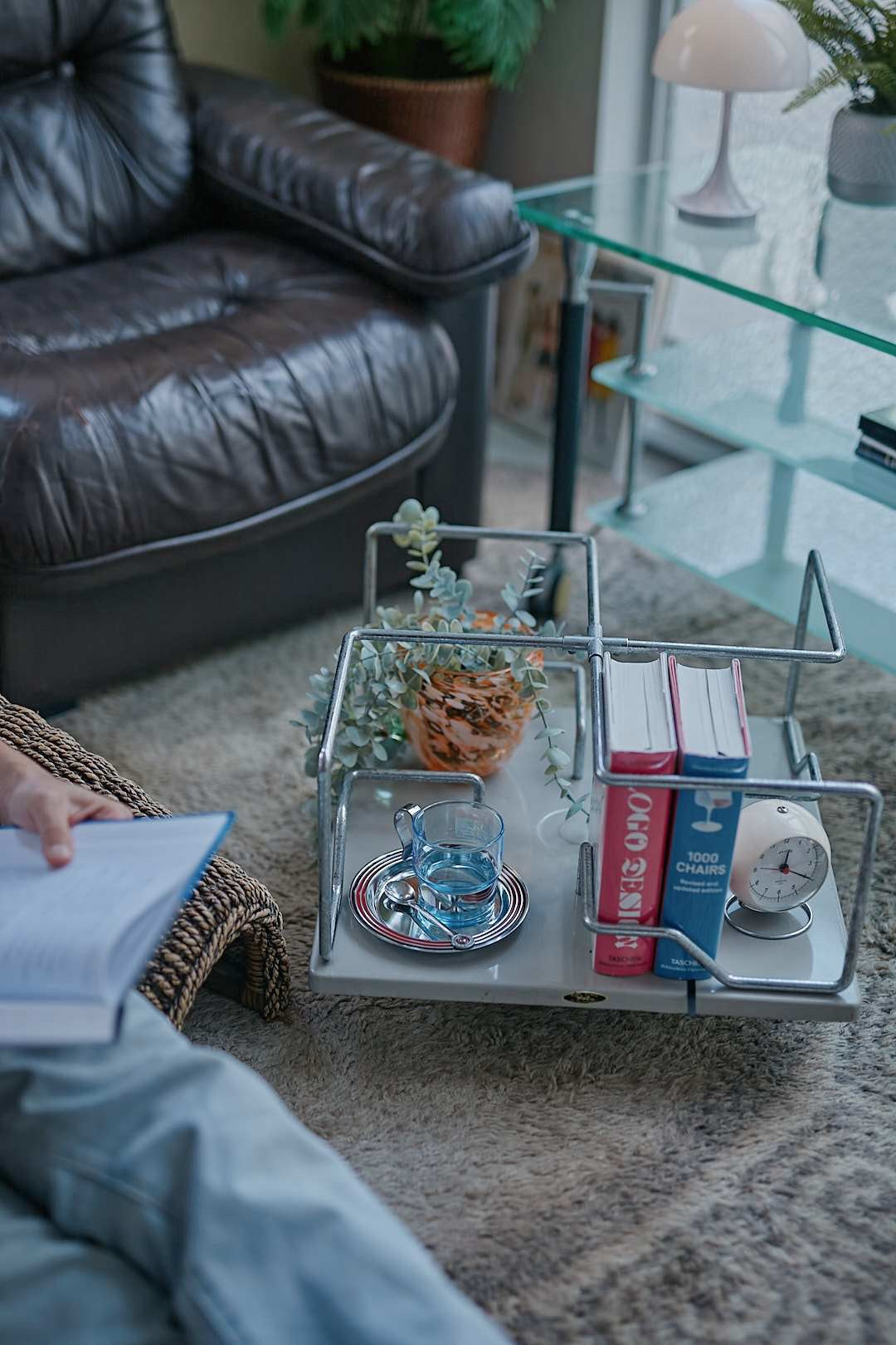 Vintage Rotating Book Stand