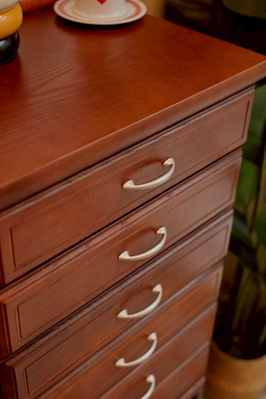 7Drawer Slim Wood Chest