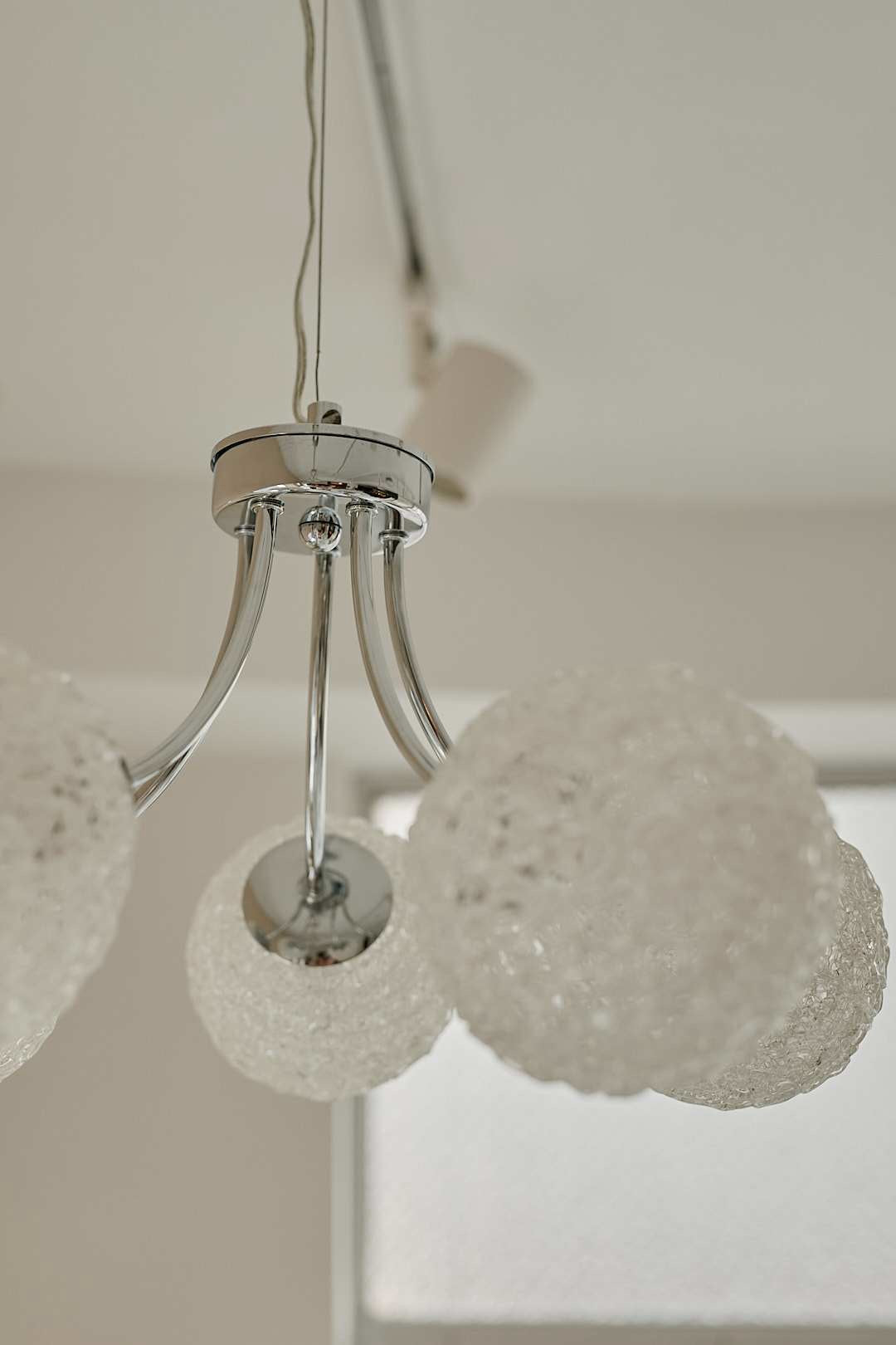 Acrylic Orb Chandelier