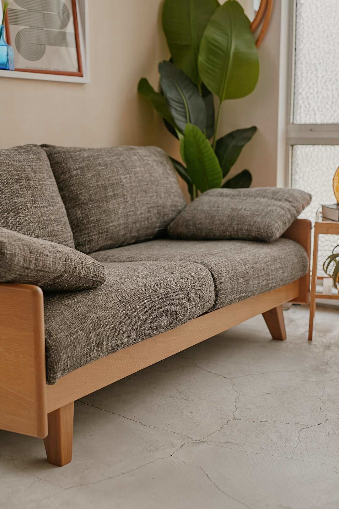シギヤマ Natural Frame Sofa
