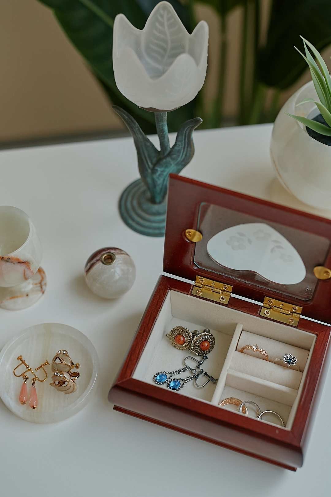 Heart Window Jewelry Box