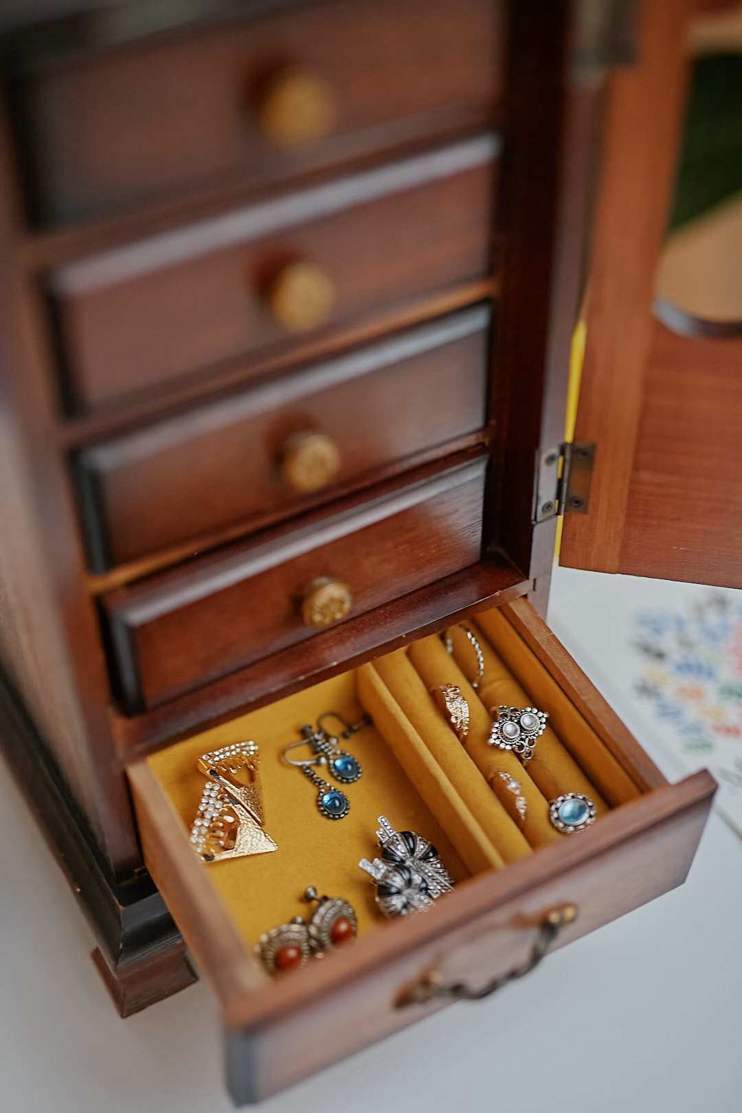 Wood Door Jewelry  Tower