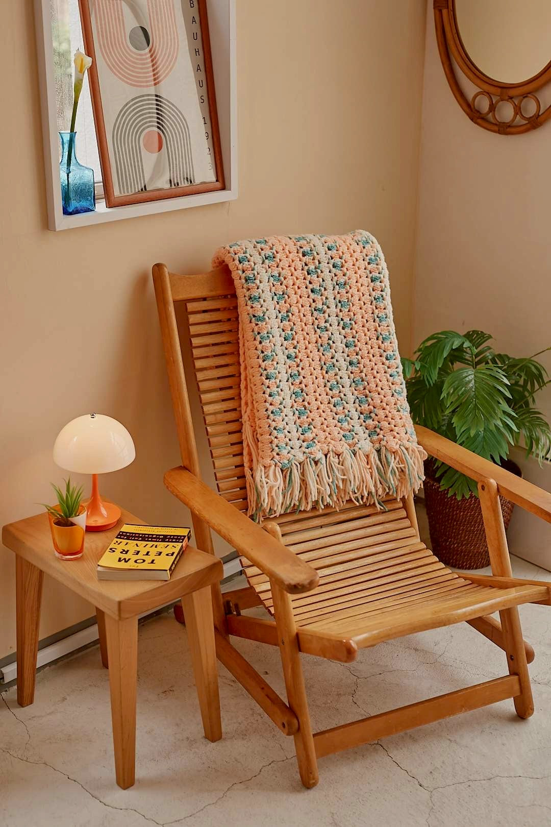 Wood Slat Chair