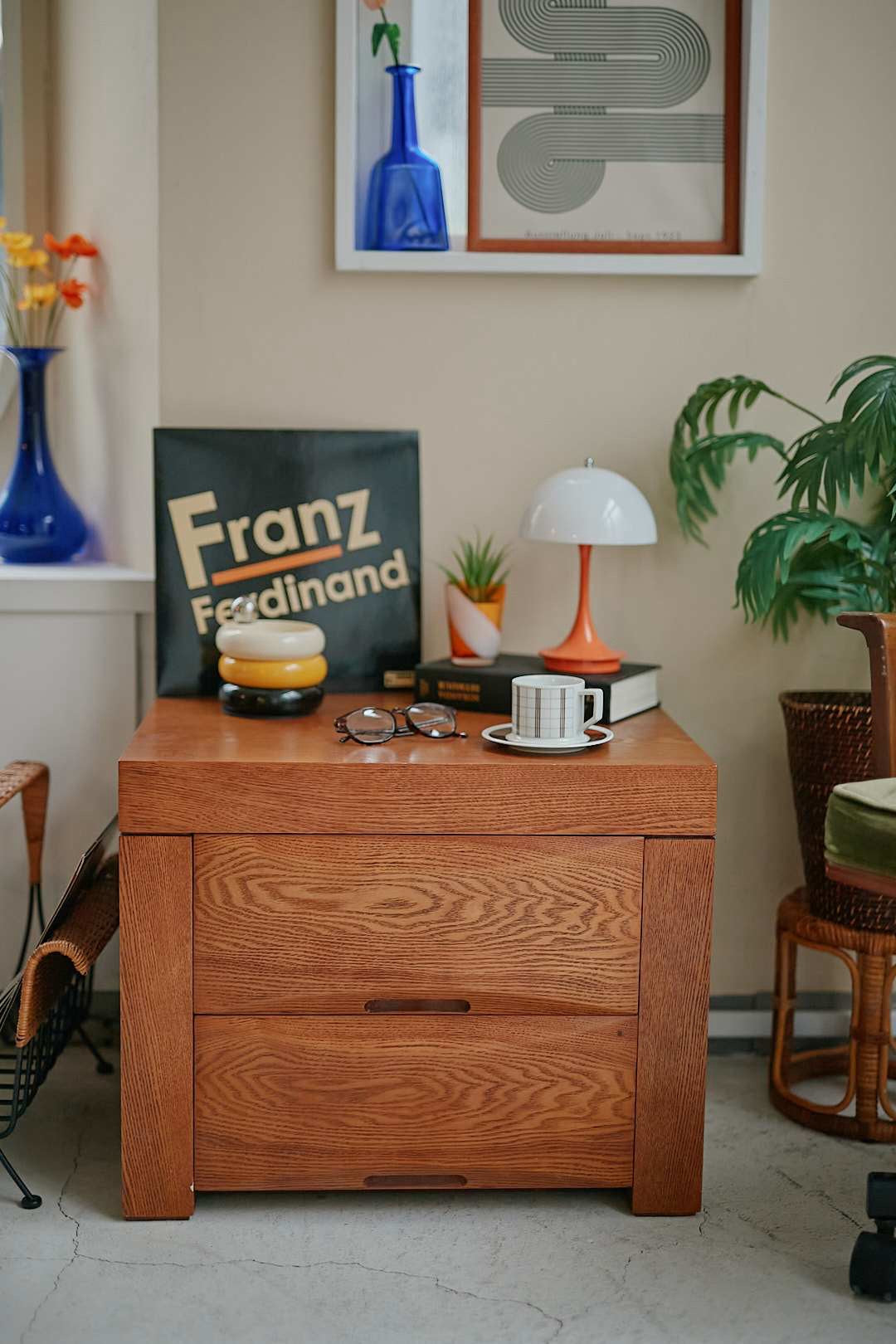 Block Wood Cabinet