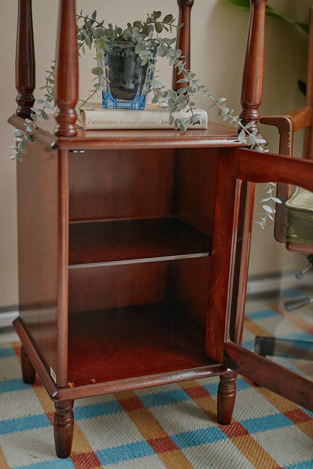 Classic Glass Door Cabinet